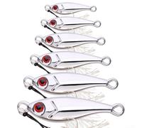 Esche da pesca olografiche efficaci maschere in metallo per pesci grandi con diverse opzioni di peso (15 g)