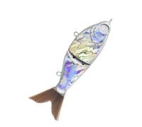 Esche Da Pesca Vuote, Esche Non Verniciate - 2 Segmenti Che Scorre Il Nuoto Da Bagno Esche, Accessori Da Pesca, Esche Artificiali Per La Trota Di Salmone