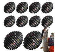 Esche da , versatili, per la | Accessori realistici, 10 pezzi, regalo per pescatori di pesce persico pesce gatto trota stagno