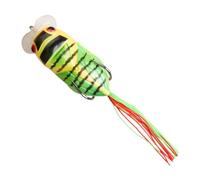 Esche di Basso di Pesca, Urra di Trota per la Pesca al Lago Ganci Doubs 65mm Urre di cicade realistiche per Acqua Salata Design Coda Cicada a Forma di piratura per Lago River