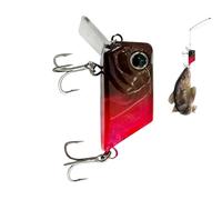 Esche Di Pesca Al Bar,Esche Galleggianti per Acqua Dolce con Ami | Esche per Acqua Salata | per Pescatori Uomini Trota Pescatori Pesca Pescato Dorato Giallo Crappie Bluegill Laghi E Fiumi