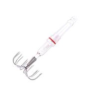 Esche elettroniche per calamari senza batteria Attrezzatura da pesca notturna resistente alla corrosione LED Esche per calamari migliora la durevolezza Attrezzatura da pesca notturna LED per uso