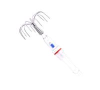 Esche elettroniche per calamari senza batteria Attrezzatura da pesca notturna resistente alla corrosione LED Esche per calamari migliora la durevolezza Attrezzatura da pesca notturna LED per uso
