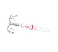 Esche elettroniche per calamari senza batteria Attrezzatura da pesca notturna resistente alla corrosione LED Esche per calamari migliora la durevolezza Attrezzatura da pesca notturna LED per uso