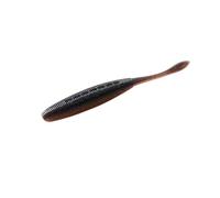 Esche morbide a forma di drop shot profumate, esche a coda divisa for la pesca d'acqua dolce alla trota spigola