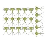 Esche Morbide a Mosca - Kit di componenti di legatura a mano da 20 pezzi e NINFA | Assortimento di artificiali tipo insetto per salmone e trota, esche imitazione realistiche, gancio d