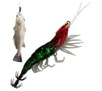 Esche Morbide dedicate alla al Bass,Esche Realistiche Morbide a Gambero | Kit Swimbaits per Trote | Per Uomini, Donne, Appassionati, Amici, Acque Salate, Dolci, Lago, Mare, Trota e Outdoor