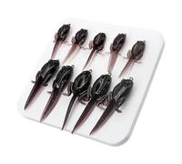 Esche morbide, esche da montate per Black-Bass, 10 d'acqua realistiche per lucioperca persica trota attrezzatura da per lanciare e riuscire