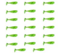 Esche morbide | esche da nuoto a coda di paddle,Attrezzature da per lanciatore per trota piccoli pesciolini la giovane trota arrossata dorata gialla e il granchio di fango