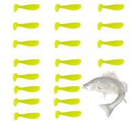 Esche Morbide | Pagaie Tail Fishing Treres | Attrezzatura Di Lancio Per Giovani Pescatori | Per Catturare Il Trespolo Di Luccio, La, La Trota E Più Specie | Design Realistico E Sostenib