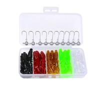 Esche Morbide Per La Al Persico, Esche Per Trote E Persici Con Amo, Esca da Nuoto Realistica per Acqua Salata Laghi Mare Outdoor Trota Persico