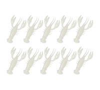 Esche morbide per la della spigola, esche a lento affondamento di gamberi | profumo naturale morbido Swimbait design affondante per lago fiume acqua acqua salata acquario ambiente