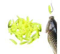 Esche morbide per la pesca al bar, pesca - esche morbide Simulazione verme a ,esche morbide per , luccio, testa di serpente, crappie blu, , acqua salata
