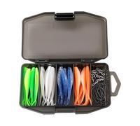 Esche Morbide,Set Realistico per Trota con Swimbait Morbido e Ami - Artificiali per Pesca a Coda a Pagaia | Per Spigola, Crappie, Shad, Persico Trota, Acqua e Salata, Attrezzatura Sportiva