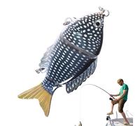 Esche Nuotatori per la Pesca | Attrezzatura Da Pesca con Ami | Swimbait a segmenti articolati,per uso esterno, acqua , acqua salata, lago, fiume, stagno, Berga, Notte,