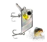 Esche per asta Esca Galleggiante per Pesci Dotato Di Ami | Esche Per La Pesca D'Oro per la Pesca Della Trota Pesce Gatto, Oro Fiume, Lago, Acqua Dolce e Salata