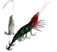 Esche per Bass | Gamberetti artificiali realistici con alta luminescenza, esche per crappe, per uomini e donne, appassionati e amici, per acqua salata e in acqua, in