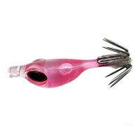 Esche per calamari dipinte a mano 4 cm foglio fluorescente (rosa)