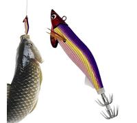 Esche Per Calamari | Esca Artificiale Fosforescente al Buio - Ami per Totani Fosforescenti - per Fiume, Molo, Lancio, Lago, Torrente, Stagno, Viaggio, Acqua, Appassionati e Principianti