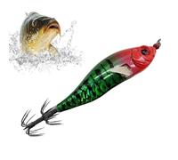 Esche per Calamari | Esche artificiali luminose a forma di polpo e seppia con ganci | Per la,per Sportiva in Mare e Acque Interne