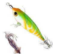 Esche per calamari | Esche Fluorescenti Gamberi E Mazzo - Esca Fluorescente Compatta Simulata per Principianti Appassionati