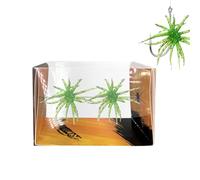 Esche per di mare, 2 pezzi, morbide e galleggianti, fedeli alla natura, per acqua e salata, fiume, lago, con , in posa