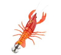 Esche per gamberetti | Gamberetti artificiali Glow Mesh da svezzare,Esca artificiale con gancio per la - Per Trota Persico Salmone Pesce Gatto Acqua Sale Più Barca Kayak Sponda Pescatori