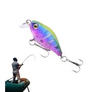 Esche per la per acqua, esca da a basso | Esca da nuoto per trota - Wobblers Floating Action Esclo per la del pesce gatto di gatto di bassia di offshore da laghetto