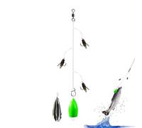 Esche per la pesca a mosca, gancio esca per attrazione di pesca Attrattore | Picchiere di pesce pescatore, esche di basso realistiche per , salmone, trota