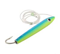 Esche per pesca al tonno e cedro, esca a matita con azione realistica di nuoto e materiali per il bersaglio di vari pesci selvatici di acqua salata (blu)