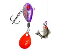 Esche Per Trota, Esche Spinner con Amo, Per Pesca Per Fiume Spiaggia Acqua Ghiaccio Barca Lago Kayak Sopravvivenza Campeggio E Outdoor