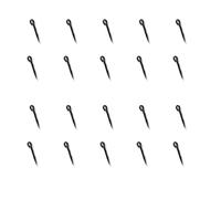 Esche Resistenza Da 20 Esche Ago Punte Set Pesca A Gancio A Gancio Picchi Metallo Per La Pesca Delle Carpe Con Punture Spinato Bollies