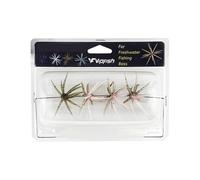 escheDa - Set Di 4 Ganci Per escheMorbide Con Affondamento Lento, Kit Di Attrezzatura Da pescaRealistica Sul Lago Per Trote, Pesci Gatto E Spigole | escheArtificiali Durevoli Per La pescaAl