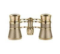 Eschenbach Binocolo da Teatro Glamour 3x25, oro | Elegante vetro da opera con immagine di alta qualità per visite al teatro, all'opera e ai concerti