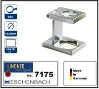 ESCHENBACH-Fadenzähler-Metall-Standlupe-12-fach-Linse-12, 6mm-LINDNER-7175