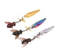 escheSpinner Set - Kit Di Esca Da, escheIn Metallo Eliche | escheDi Spinner Realistiche 3D Per La PescaDello Stagno, La Fusione Del Lago, La PescaSul Fiume, Le Avventure Di Torrente, Gli At
