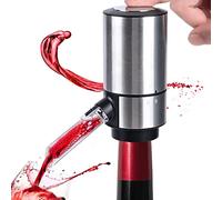 ESCLAP Aeratore per vino elettrico, dispenser per pompe per decanter per vino, set da regalo, 2024 NUOVO beccuccio per versatore automatico per aeratore per vino. Decanter per vino intelligente,