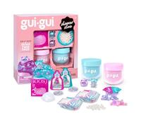 Esclusiva confezione Gui Gui Shimmer Deluxe Duo, con 2 slime iridescenti, potenziatore di perle e 2 bustine luminose e finali, livella le tue melme con un grande GLOW-UP