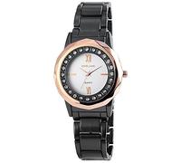 Esclusiva Excel lanc orologio phorkyra analog antracite Roségoldfarben Strass