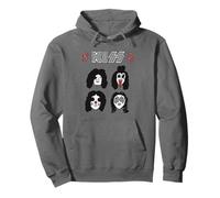 Esclusiva Fan Art Ufficiale Kiss Alive Felpa con Cappuccio