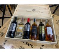 Esclusiva "Gran Selezione Tenuta Iuzzolini", 3 bottiglie di vino e 3 di Grappa.