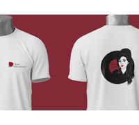ESCLUSIVA T-shirt VINTAGE AMY WINEHOUSE tutte le taglie STAMPA FRONTE e RETRO