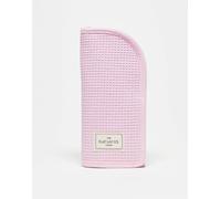 Esclusiva The Flat Lay Co. x ASOS - Custodia per pennelli rigida in tessuto a nido d'ape rosa No Size