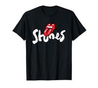 Esclusiva The Rolling Stones Brush Art Logo Classic Rock Maglietta