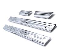 Esclusivi Design V2A Battitacco Adatto A per VW T-Cross Tipo C1 V2A