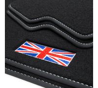 Esclusivi Tappetini Union Jack Adatti Per Mini 1 I R50 R53 Anno 2001-2006