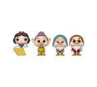Esclusivo Diamond Glitter Pop di Biancaneve, Dopey, Sleepy, Grumpy (Confezione