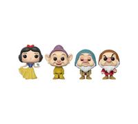 Esclusivo Diamond Glitter Pop di Biancaneve, Dopey, Sleepy, Grumpy (Confezione