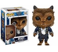 Esclusivo la Bella e Bestia - Floccato Beast 9.5cm Vinile Pop Figura Funko 243