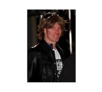 Esclusivo poster artistico con ritratto di Mickie Krause, cantante influente, stampa artistica da parete per soggiorno e camera da letto, 50 x 75 cm